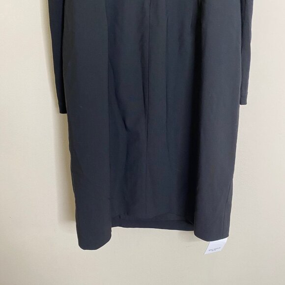 MM Lafleur Black Midi Dress with Sleek Silhouette 10 - Picture 7 of 13